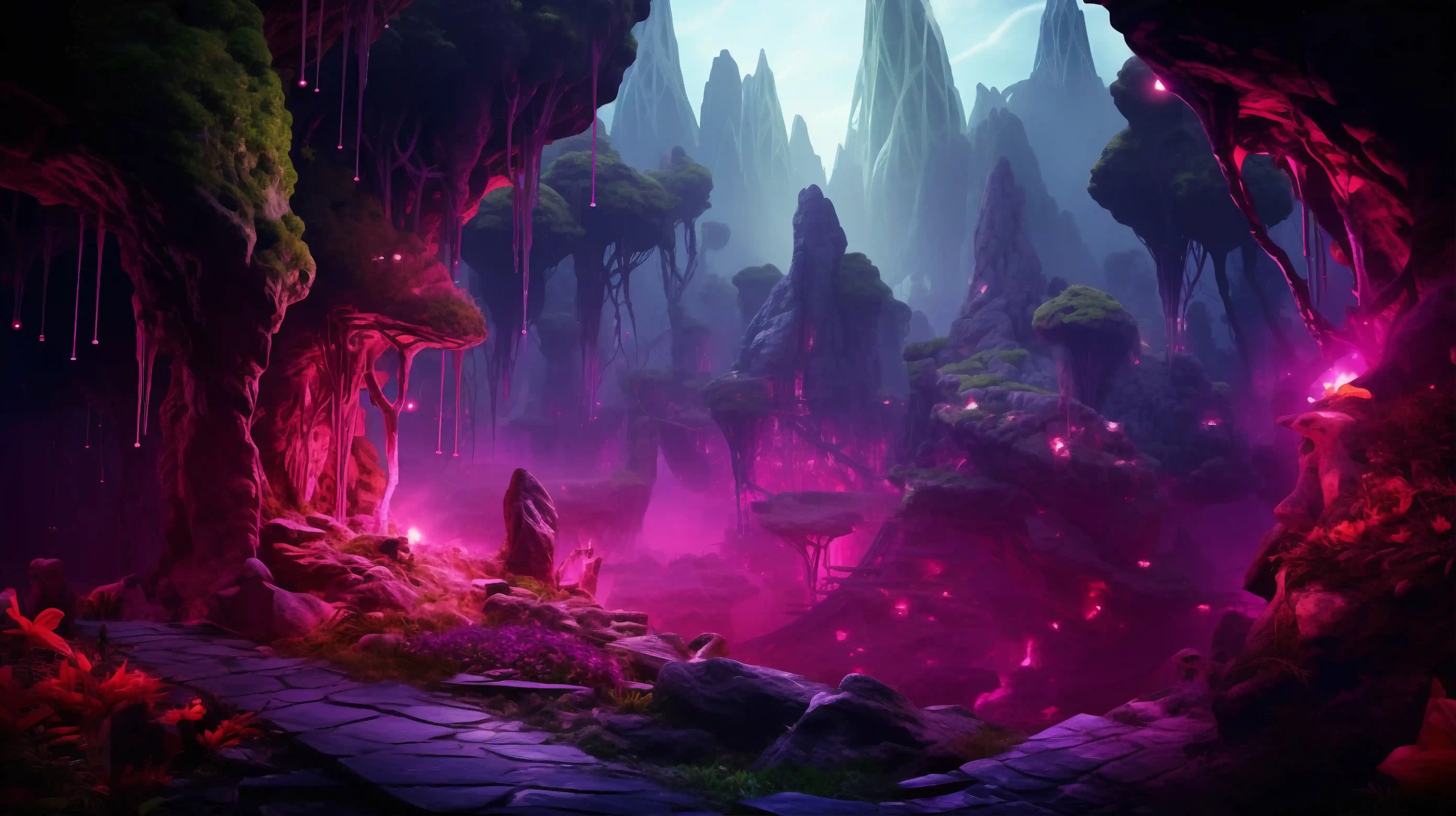 Colorful Game Interface
